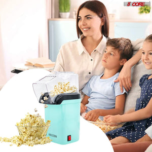 Popcorn Machine Hot Air Electric Popper Kernel Corn Maker Bpa Free No Oil 5 Core POP