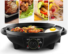 Load image into Gallery viewer, Liven Riyue Shabu-Shabu Multi-Purpose Shabu-Roasting Integrated Electric Hot Pot Electric Oven SK-J3200 Fast Heating, Smoke-Free And Non-Sticky