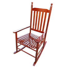 Load image into Gallery viewer, wooden porch rocker chair Brown