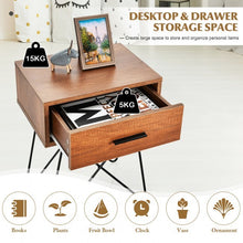 Load image into Gallery viewer, Industrial Style Coffee Table Storage Display Nightstand