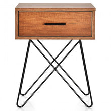 Load image into Gallery viewer, Industrial Style Coffee Table Storage Display Nightstand