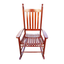 Load image into Gallery viewer, wooden porch rocker chair Brown