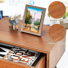 Load image into Gallery viewer, Industrial Style Coffee Table Storage Display Nightstand