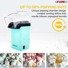 Load image into Gallery viewer, Popcorn Machine Hot Air Electric Popper Kernel Corn Maker Bpa Free No Oil 5 Core POP