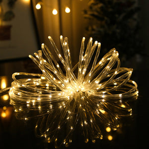 7-12M LED Solar Power Fairy String Lights Party Xmas Decor Garden Outdoor Lamp