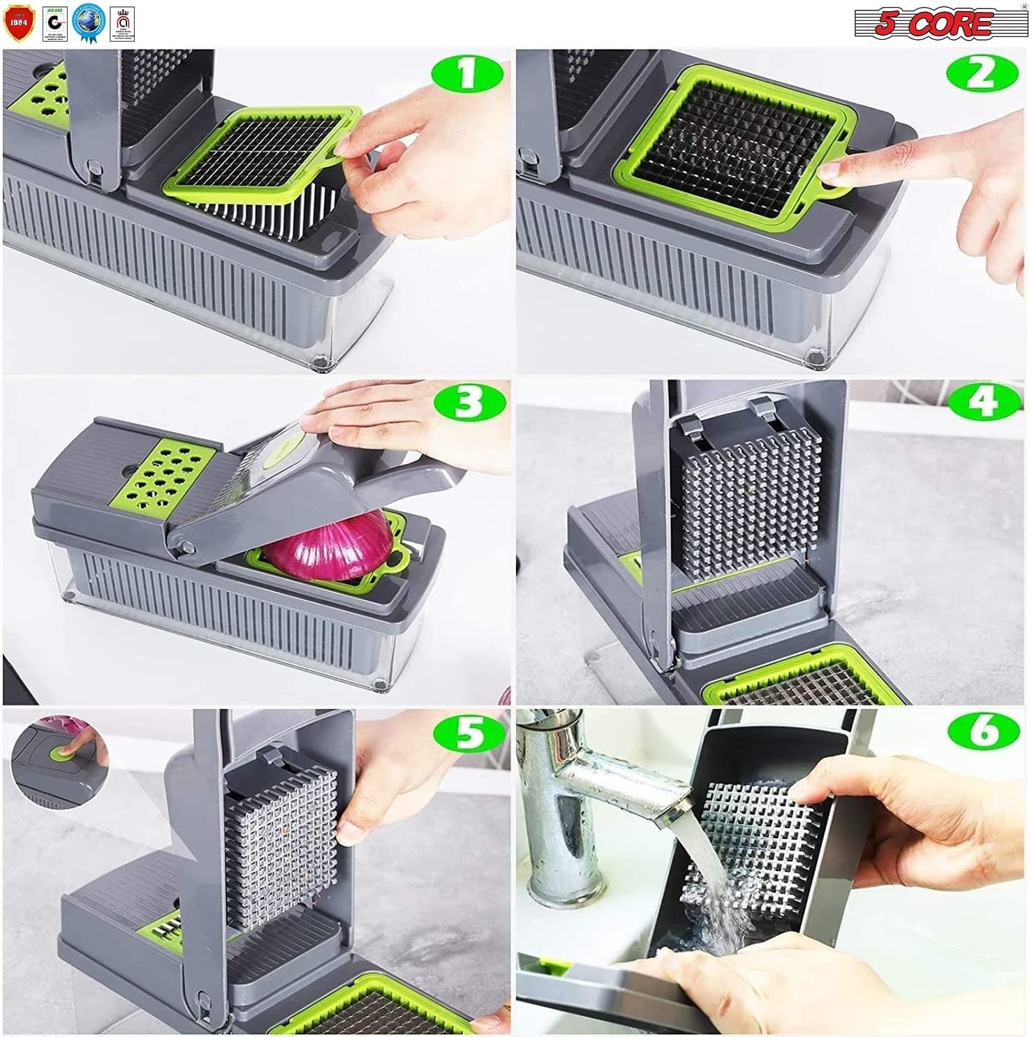 14 in1 Vegetable Chopper Cutter Chopper Multifunctional Veggie Chopper –  comet furniture shop