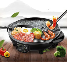 Load image into Gallery viewer, Liven Riyue Shabu-Shabu Multi-Purpose Shabu-Roasting Integrated Electric Hot Pot Electric Oven SK-J3200 Fast Heating, Smoke-Free And Non-Sticky