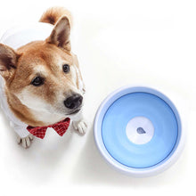 Load image into Gallery viewer, Pet Life ® &#39;Pud-Guard&#39; Anti-Spill Floating Water and Food Bowl